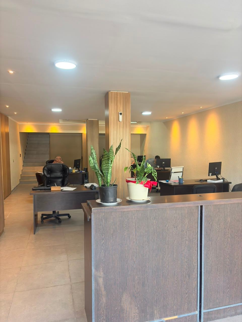 Recepción de oficinas de aseguradora